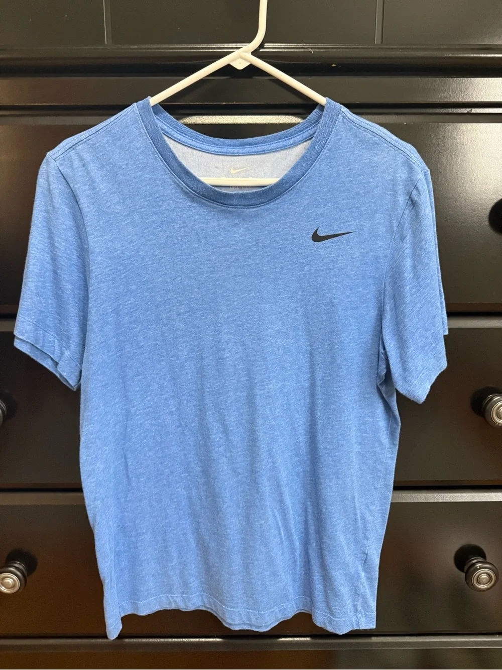 Nike Men’s Heathered Blue Short Sleeve Crew Tee